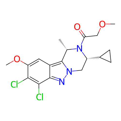 Chemical structure of BindingDB Monomer ID 805333