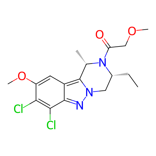 Chemical structure of BindingDB Monomer ID 805334