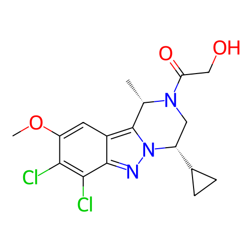 Chemical structure of BindingDB Monomer ID 805344
