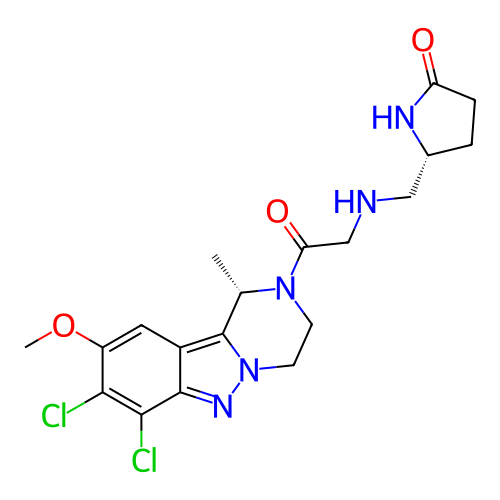 Chemical structure of BindingDB Monomer ID 805450