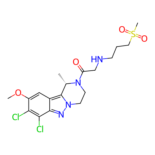 Chemical structure of BindingDB Monomer ID 805460