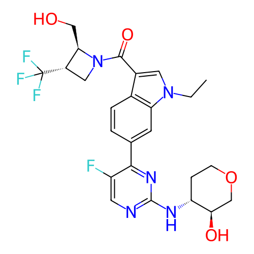 Chemical structure of BindingDB Monomer ID 805526