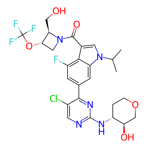 Chemical structure of BindingDB Monomer ID 805534