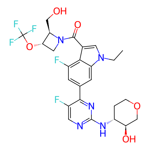Chemical structure of BindingDB Monomer ID 805535