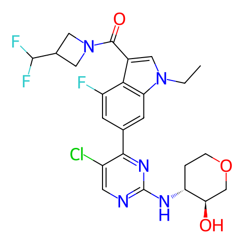 Chemical structure of BindingDB Monomer ID 805544