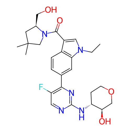 Chemical structure of BindingDB Monomer ID 805581