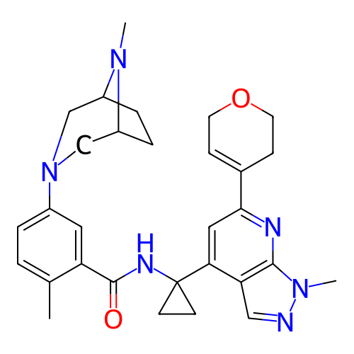 Chemical structure of BindingDB Monomer ID 805729