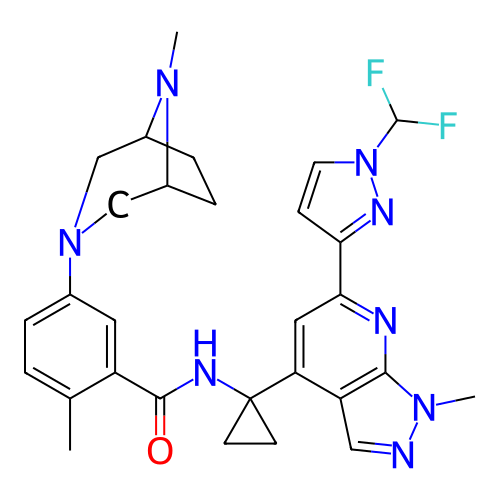 Chemical structure of BindingDB Monomer ID 805732