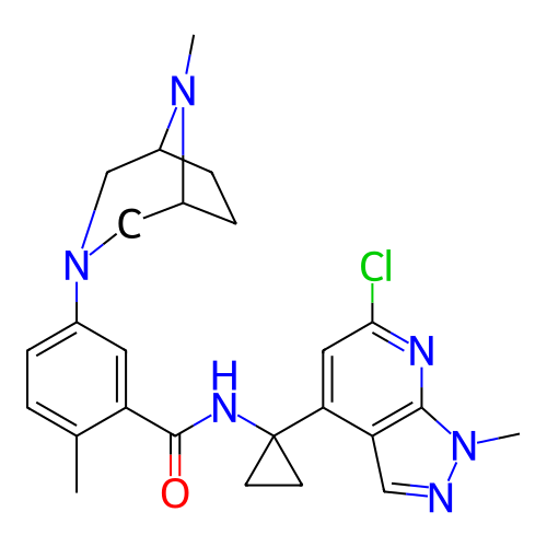 Chemical structure of BindingDB Monomer ID 805733