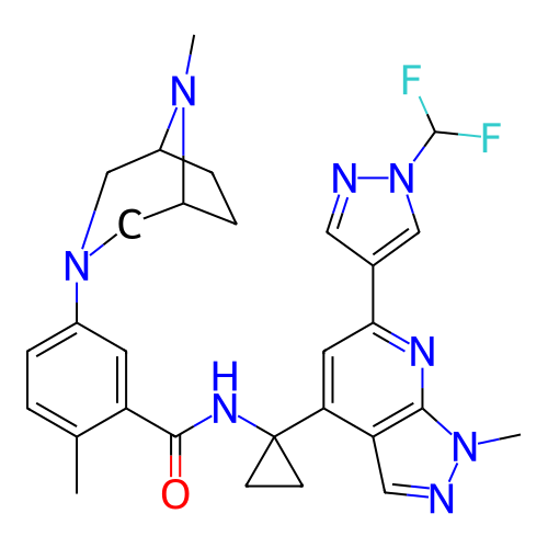 Chemical structure of BindingDB Monomer ID 805734
