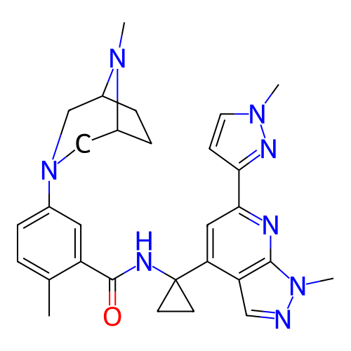 Chemical structure of BindingDB Monomer ID 805738
