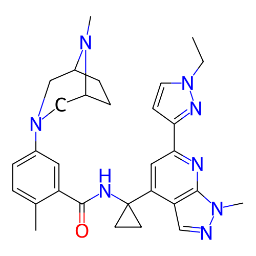 Chemical structure of BindingDB Monomer ID 805739