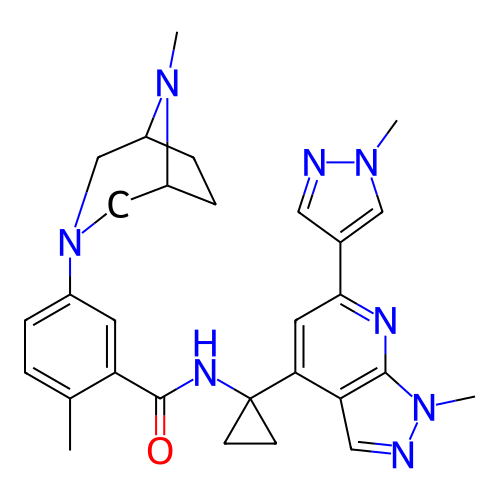 Chemical structure of BindingDB Monomer ID 805740