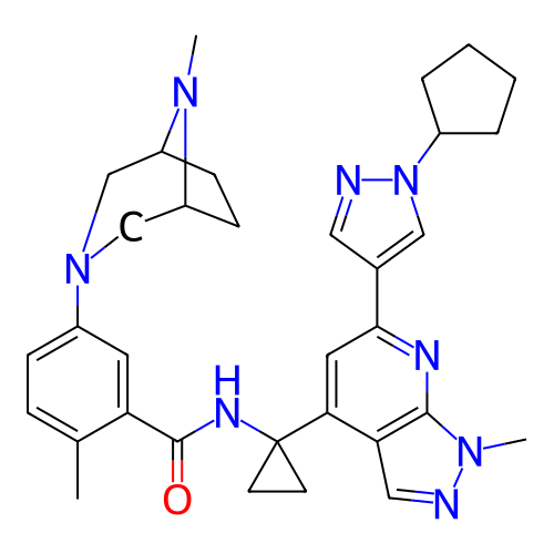 Chemical structure of BindingDB Monomer ID 805781