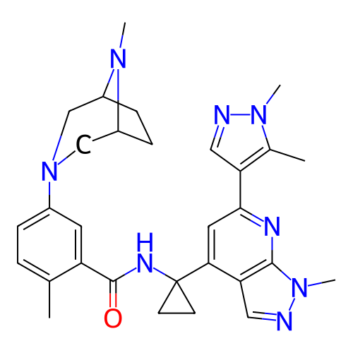Chemical structure of BindingDB Monomer ID 805783