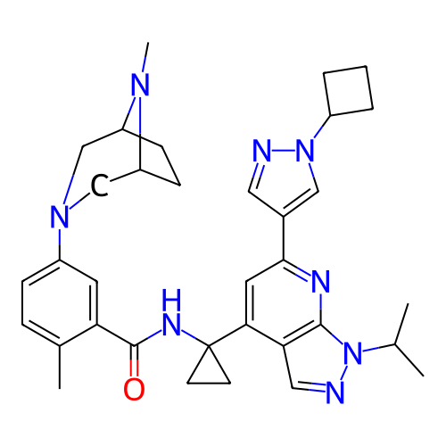 Chemical structure of BindingDB Monomer ID 805799