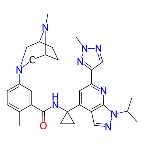 Chemical structure of BindingDB Monomer ID 805804