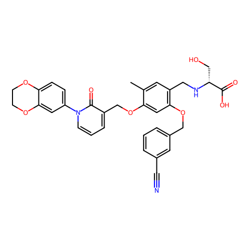 Chemical structure of BindingDB Monomer ID 806432