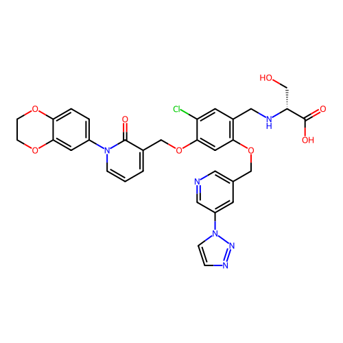 Chemical structure of BindingDB Monomer ID 806439