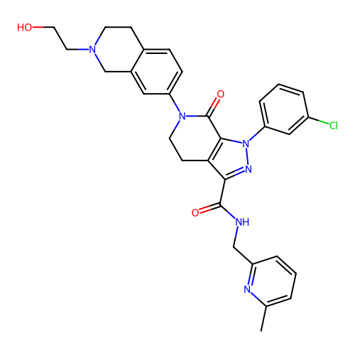 Chemical structure of BindingDB Monomer ID 807294