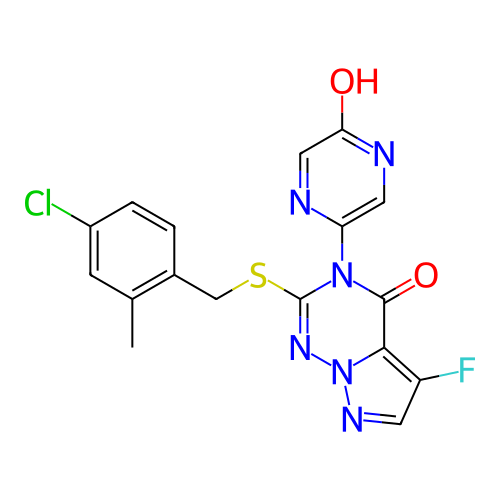 Chemical structure of BindingDB Monomer ID 807726