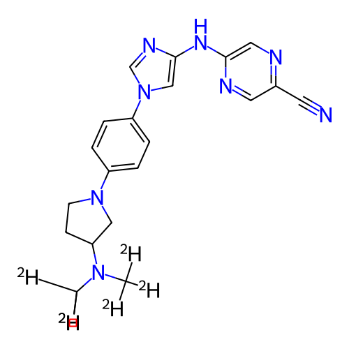 Chemical structure of BindingDB Monomer ID 807921