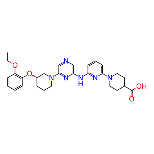 Chemical structure of BindingDB Monomer ID 808131