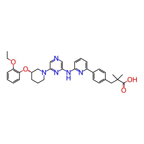 Chemical structure of BindingDB Monomer ID 808147