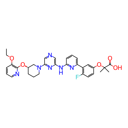 Chemical structure of BindingDB Monomer ID 808160