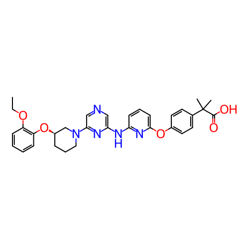 Chemical structure of BindingDB Monomer ID 808169