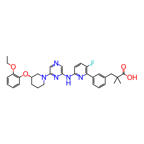 Chemical structure of BindingDB Monomer ID 808177