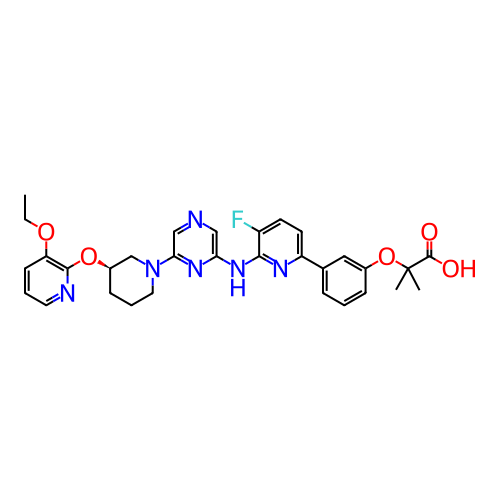 Chemical structure of BindingDB Monomer ID 808179