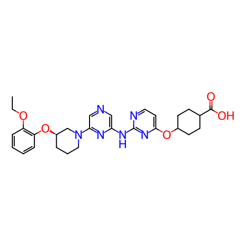 Chemical structure of BindingDB Monomer ID 808209