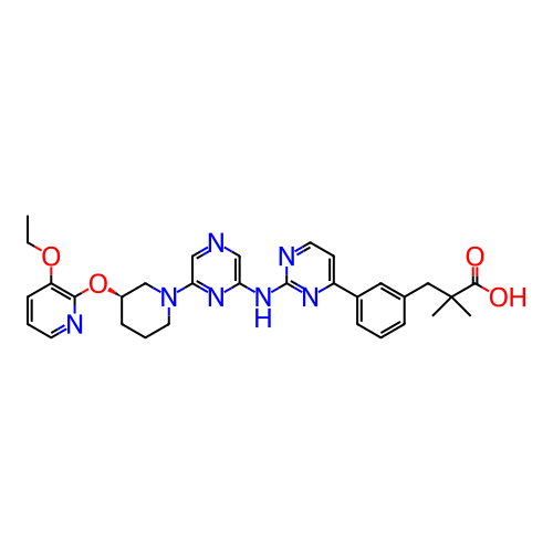 Chemical structure of BindingDB Monomer ID 808222