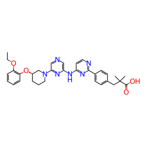 Chemical structure of BindingDB Monomer ID 808247