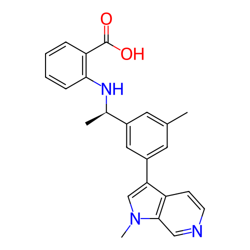 Chemical structure of BindingDB Monomer ID 808536