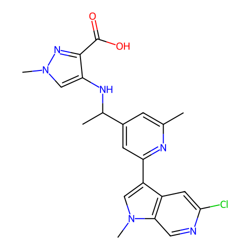 Chemical structure of BindingDB Monomer ID 808540