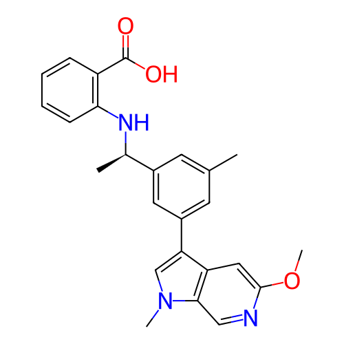 Chemical structure of BindingDB Monomer ID 808542