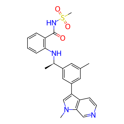 Chemical structure of BindingDB Monomer ID 808543