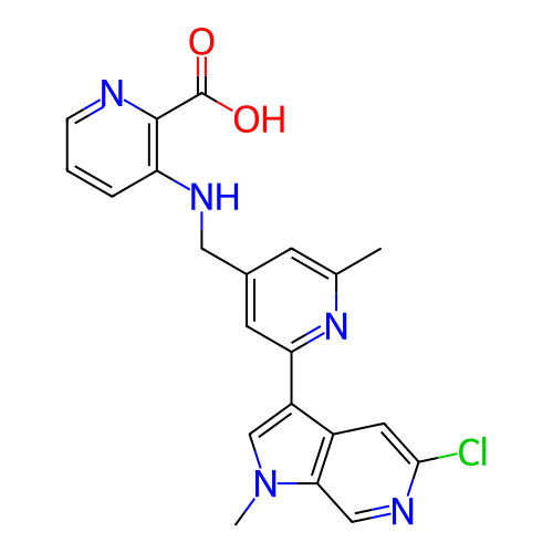 Chemical structure of BindingDB Monomer ID 808545