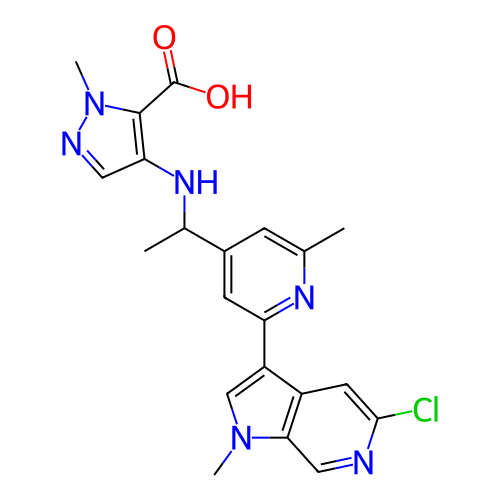 Chemical structure of BindingDB Monomer ID 808547