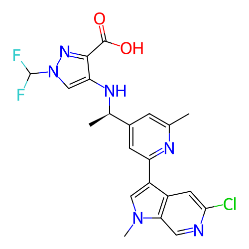 Chemical structure of BindingDB Monomer ID 808550