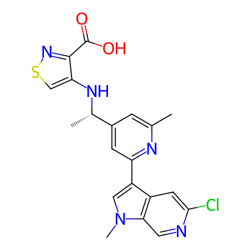 Chemical structure of BindingDB Monomer ID 808556