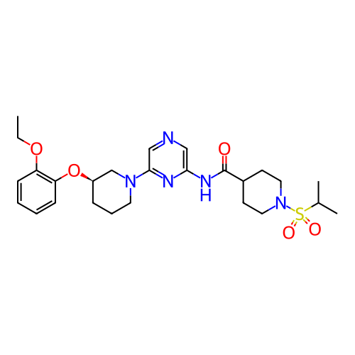 Chemical structure of BindingDB Monomer ID 808776