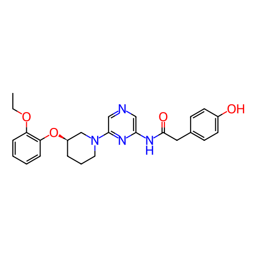 Chemical structure of BindingDB Monomer ID 808795