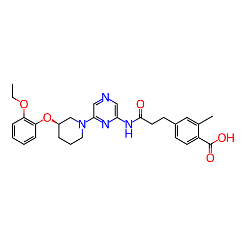 Chemical structure of BindingDB Monomer ID 808804