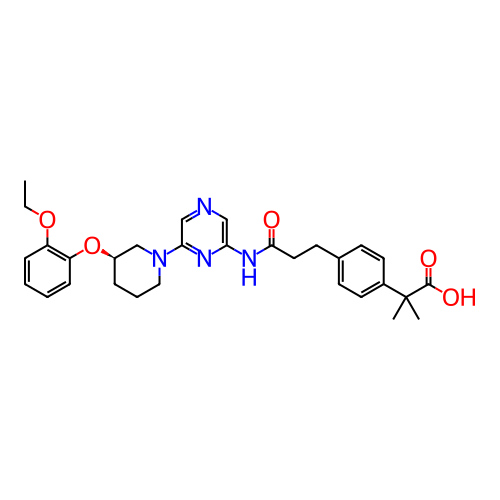 Chemical structure of BindingDB Monomer ID 808810