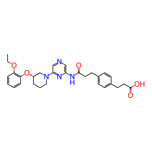 Chemical structure of BindingDB Monomer ID 808820