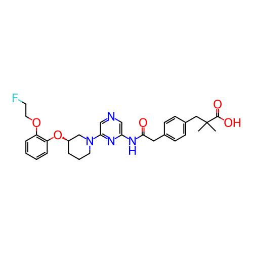 Chemical structure of BindingDB Monomer ID 808853
