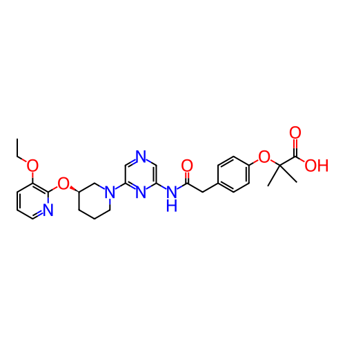 Chemical structure of BindingDB Monomer ID 808864